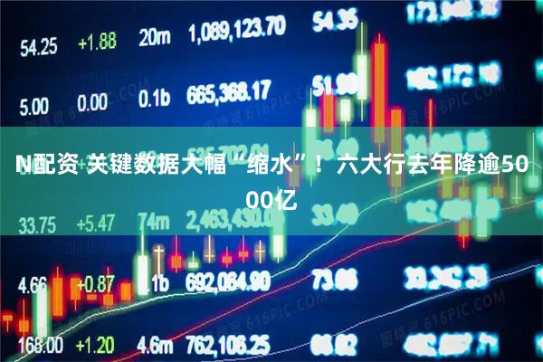 N配资 关键数据大幅“缩水”！六大行去年降逾5000亿
